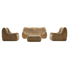 Sehr seltenes Vintage-Sofa-Set Orego von Bernard Govin für Atelier Dunlopillo, Frankreich