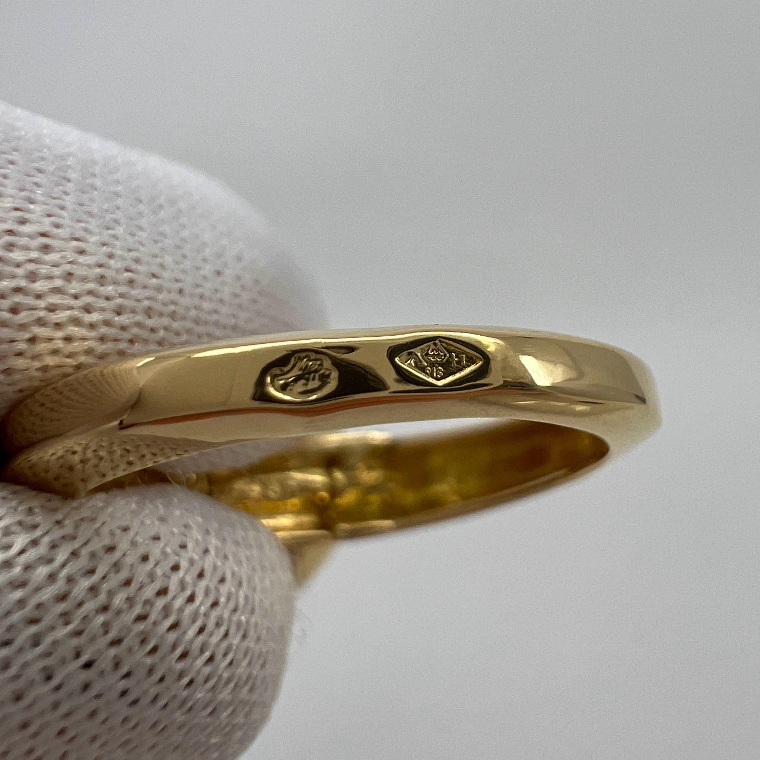 Sehr seltene Vintage Van Cleef & Arpels 18k Gelbgold Herz Dome Ring und Anhänger 2