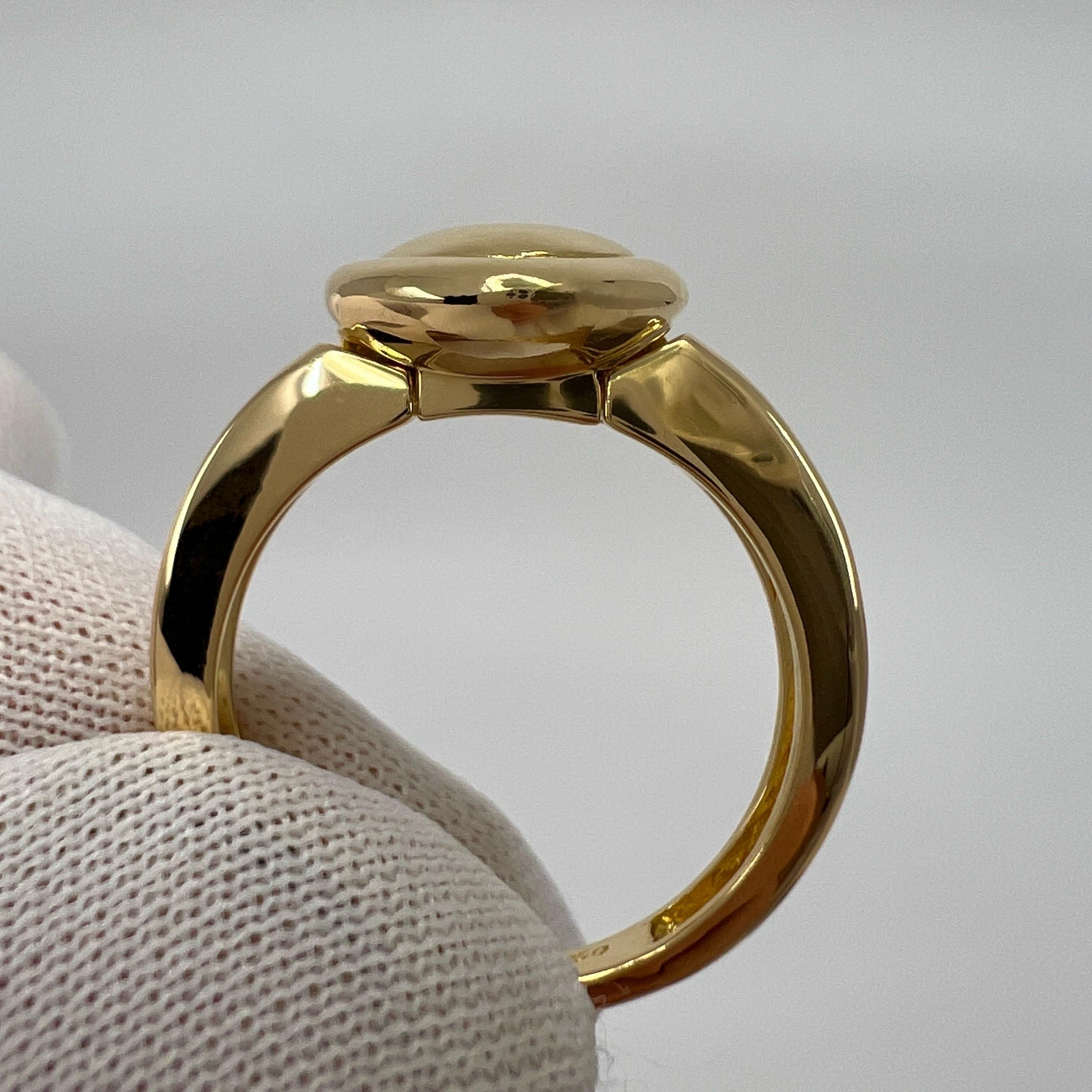 Sehr seltene Vintage Van Cleef & Arpels 18k Gelbgold Herz Dome Ring und Anhänger 4