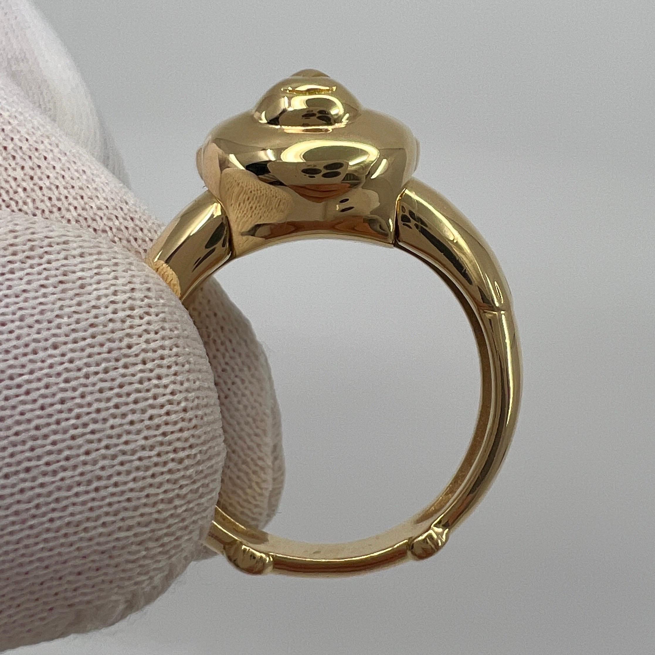 Very Rare Vintage Van Cleef & Arpels 18k Yellow Gold Teddy Bear Ring and Pendant 2