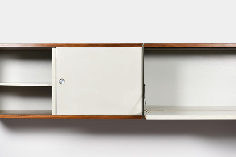 Very Rare Vitsoe 606 Shelving System Flotating Sideboard by Dieter Rams