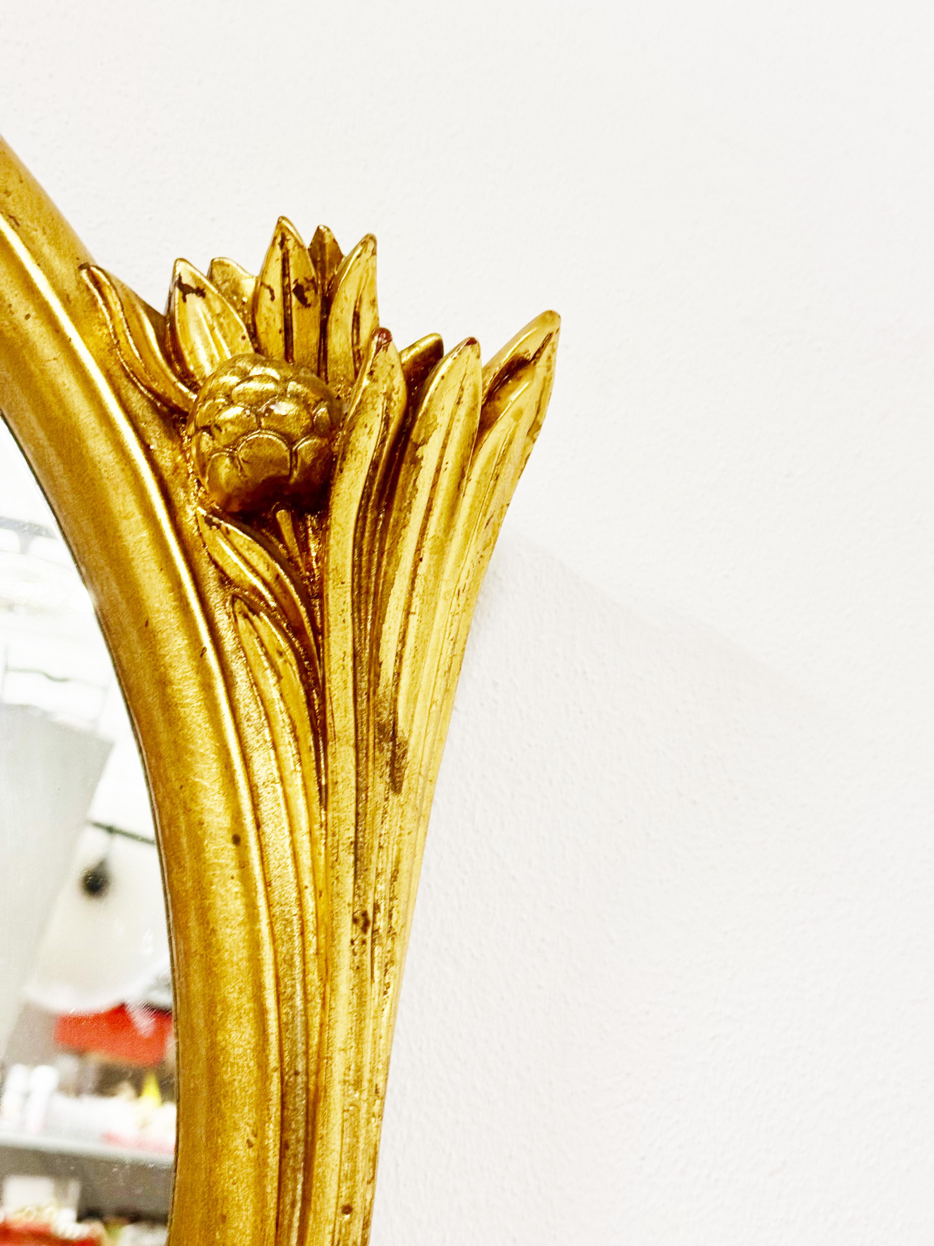 Specchio da parete molto raro di Josef Hoffmann in vendita 2