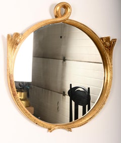 Espejo de pared muy raro de Josef Hoffmann, fabricado por Max Welz