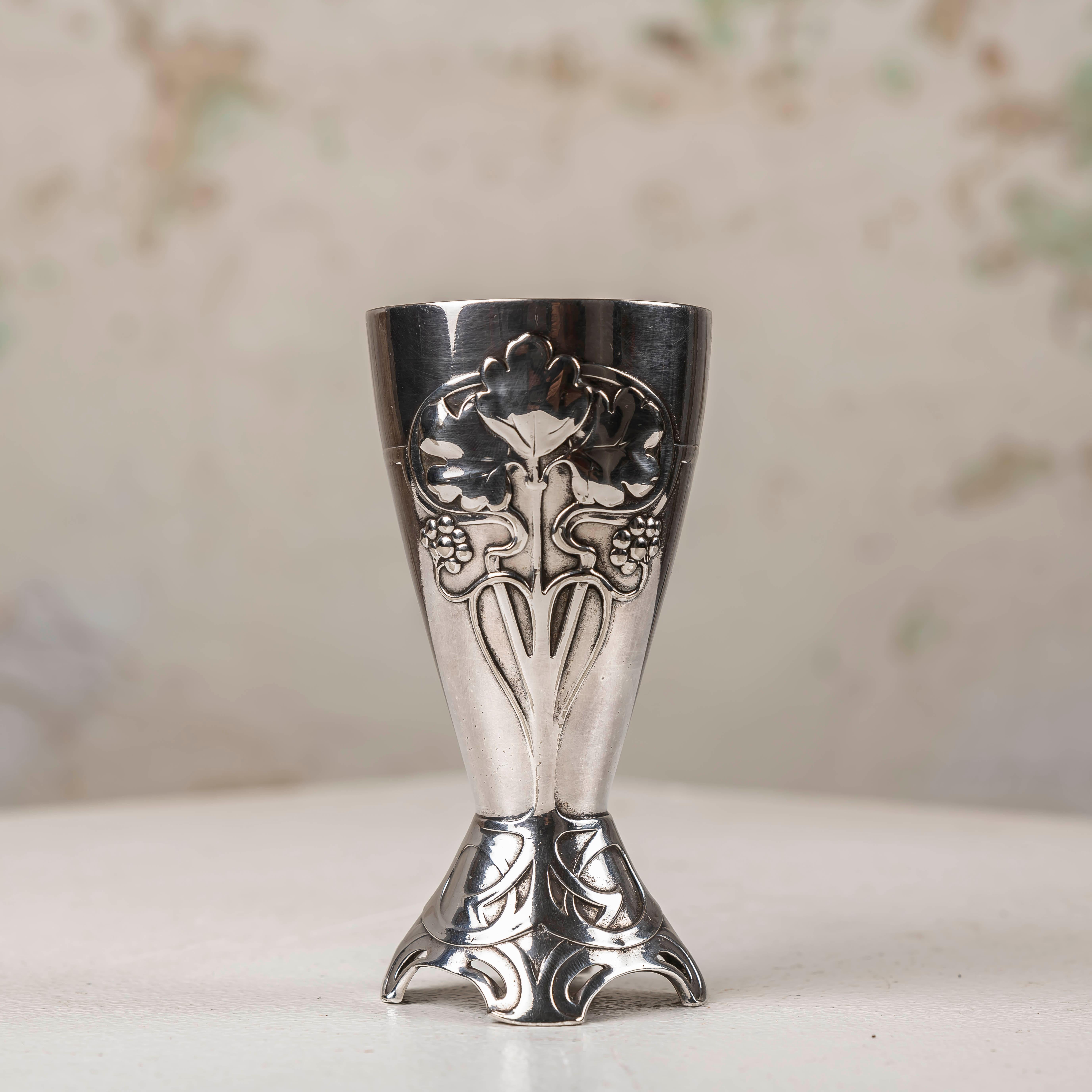 Very Rare W.M.F. silverplate wine service 2