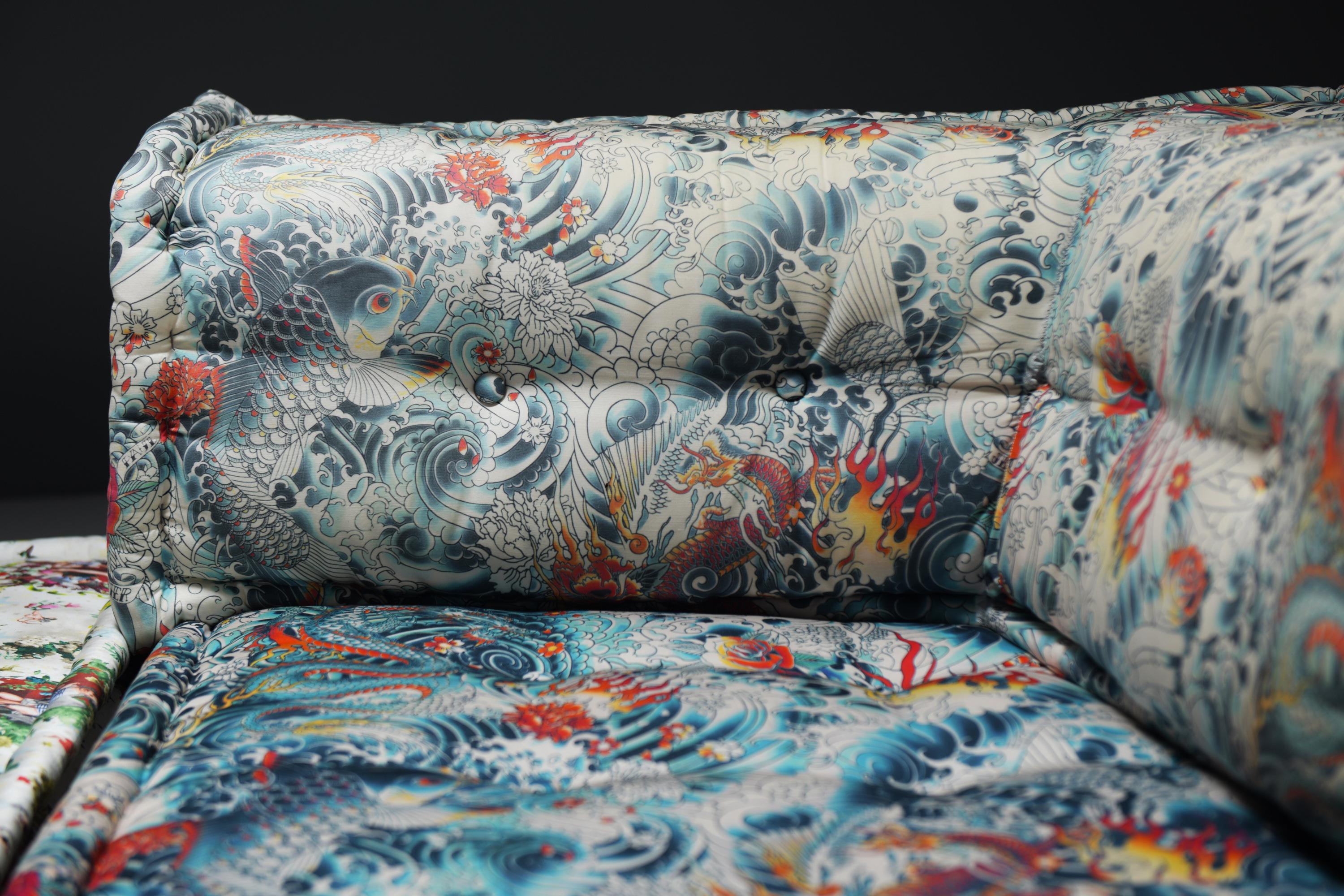 Very rare XL Mah Jong ‘Jean Paul Gaultier' - Hans Hopfer - Roche Bobois France For Sale 7