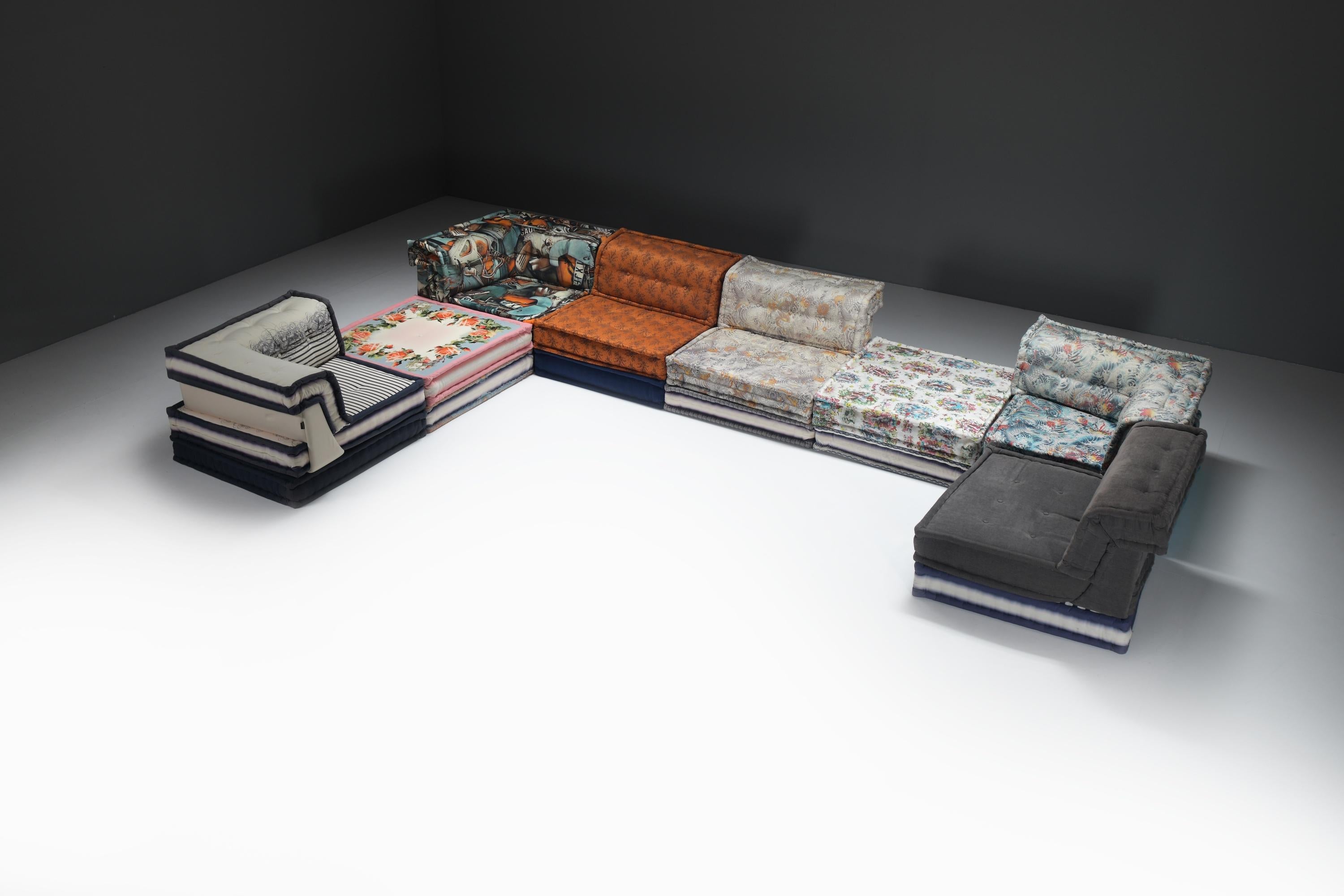 French Very rare XL Mah Jong ‘Jean Paul Gaultier' - Hans Hopfer - Roche Bobois France For Sale
