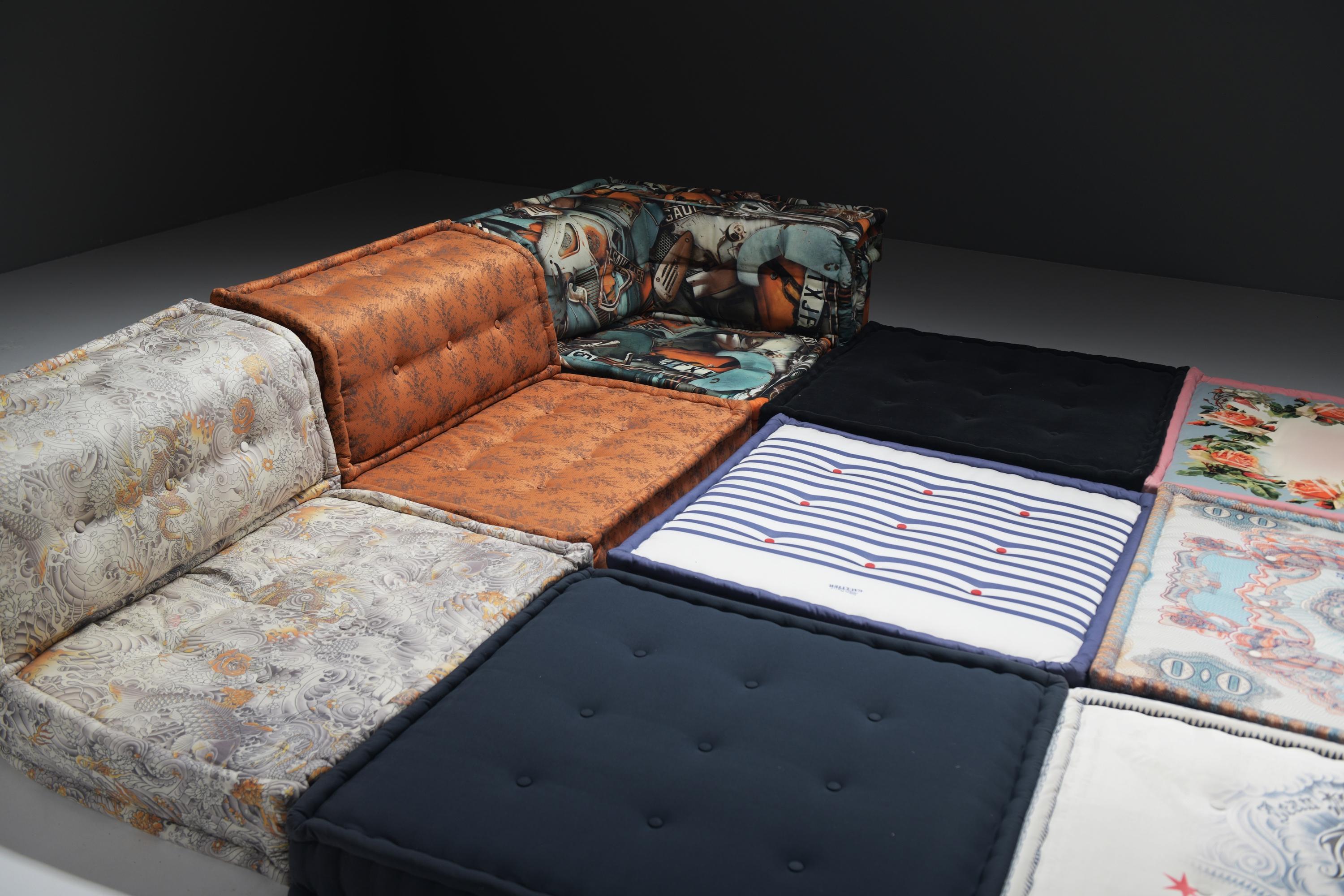 Very rare XL Mah Jong ‘Jean Paul Gaultier' - Hans Hopfer - Roche Bobois France For Sale 1