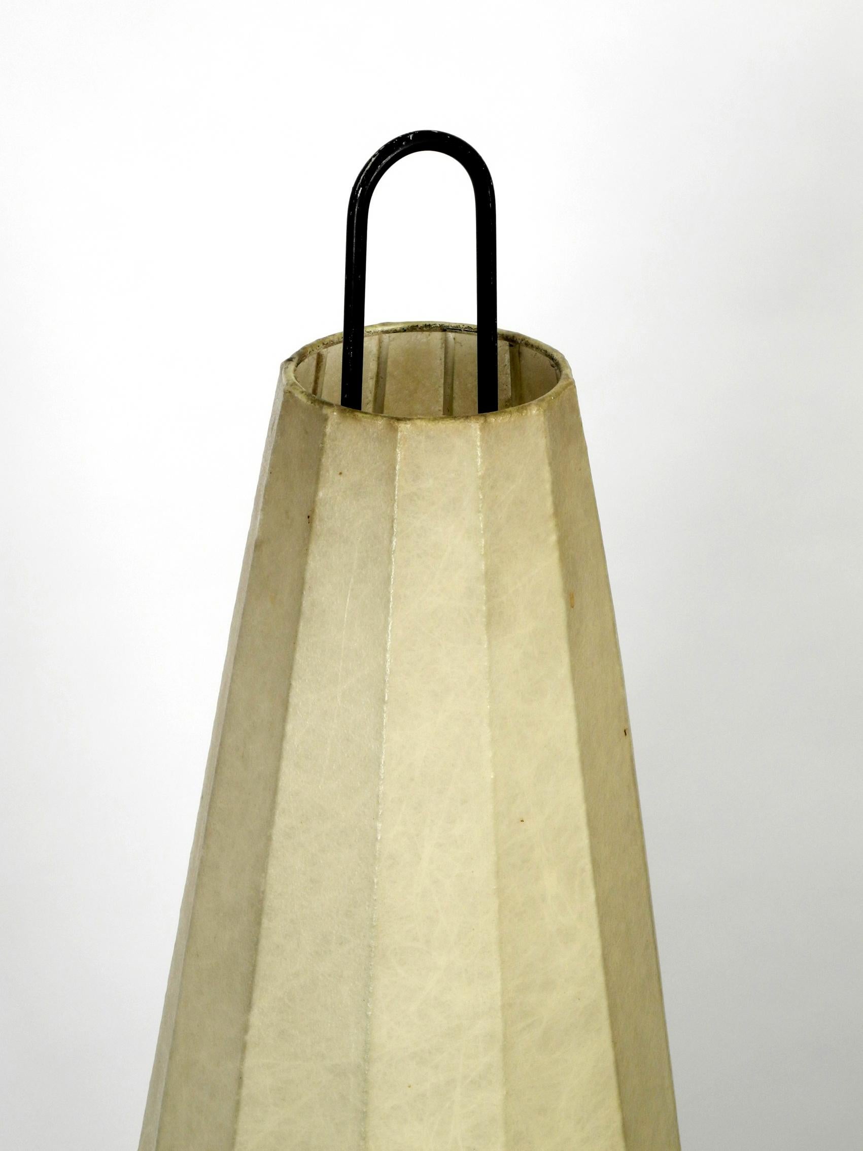 Very Rare Extra Large Mid-Century Modern Tripod Cocoon Floor Lamp 2