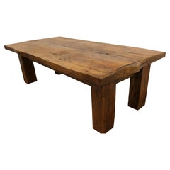 Used Very Rustic Farmhouse Coffee Table