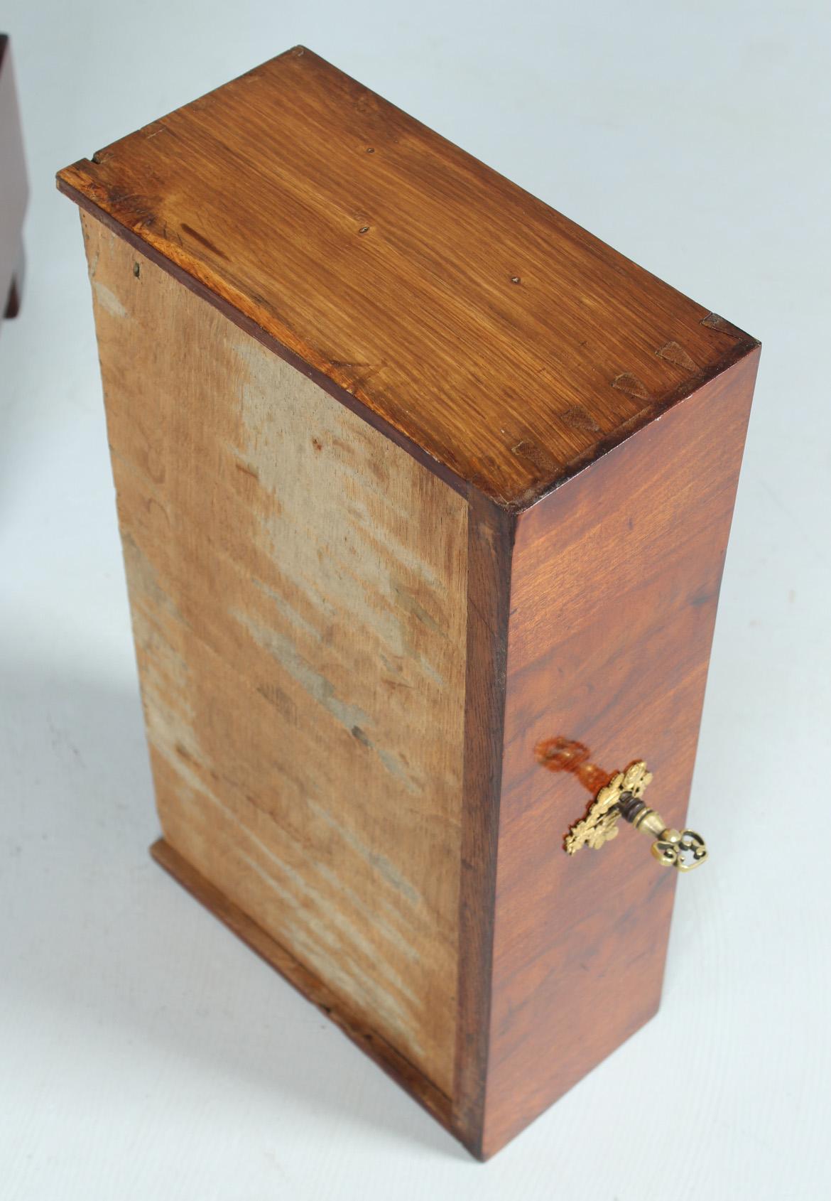 Very Small Antique Secretaire, Mahogany, Empire, France, circa 1810 10