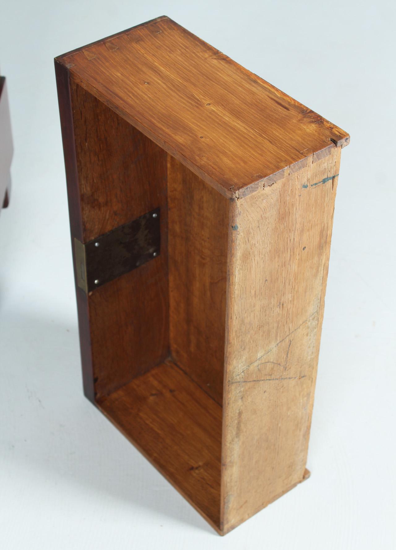 Very Small Antique Secretaire, Mahogany, Empire, France, circa 1810 11