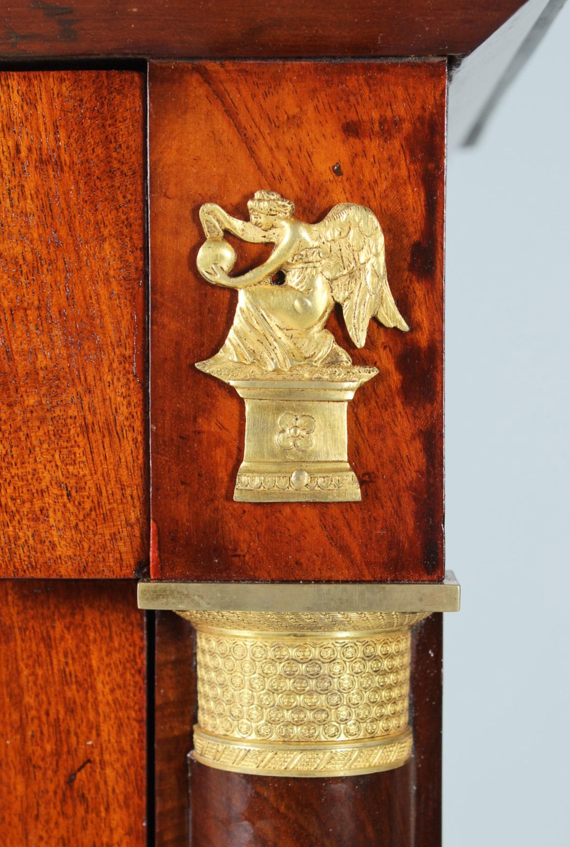 Very Small Antique Secretaire, Mahogany, Empire, France, circa 1810 3