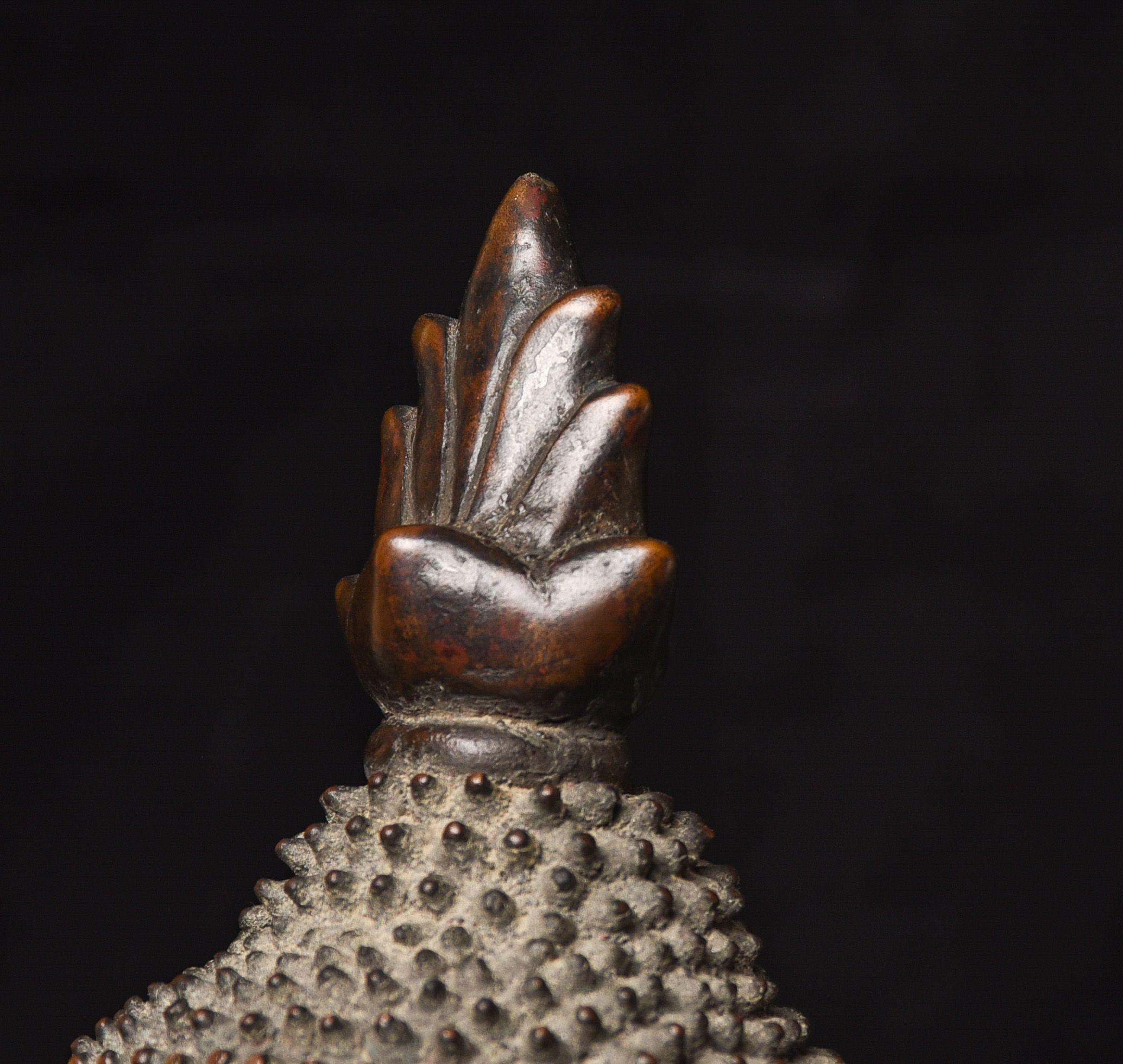 Un Buddha molto particolare del XVIII secolo proveniente dal regno di Nan. in vendita 9