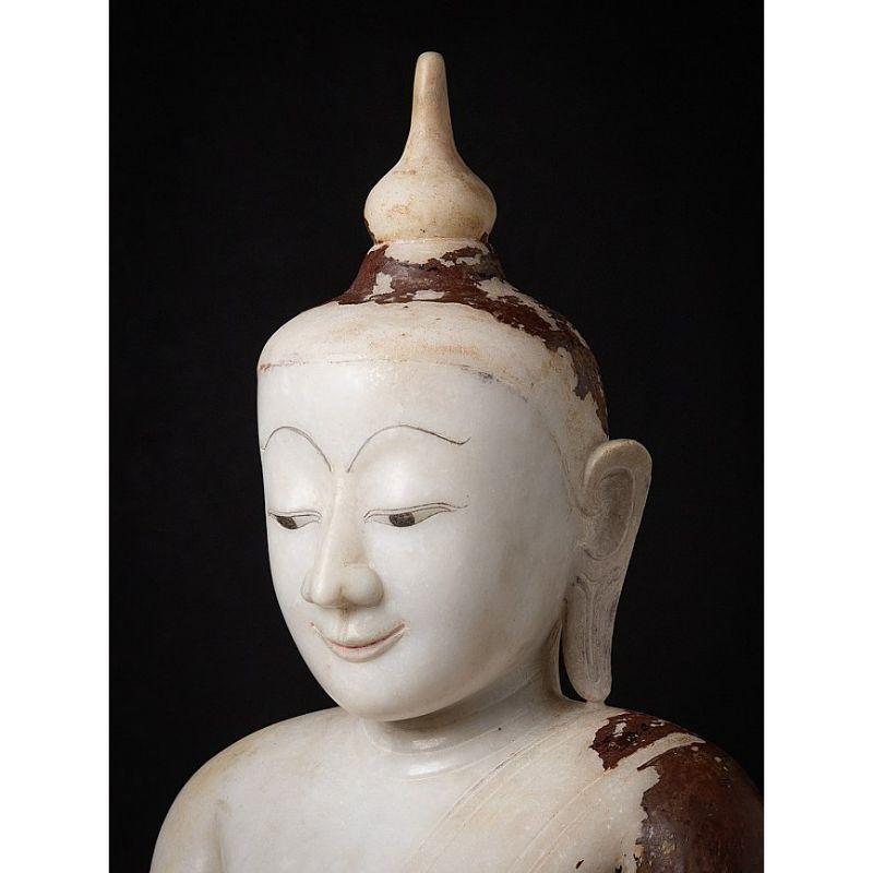 Marble Very special alabaster Buddha statue from Burma