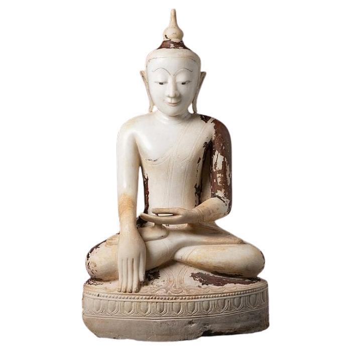 Very special alabaster Buddha statue from Burma
