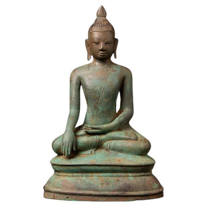 Very special bronze Arakan Buddha statue from Burma  Original Buddhas For Sale