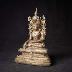 Very Special Bronze Burmese Buddha Statue from Burma