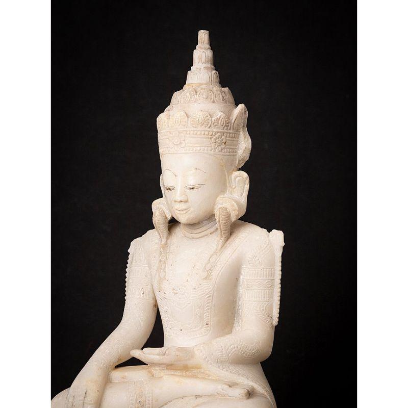 Very Special Burmese Marble Buddha Statue from Burma 7