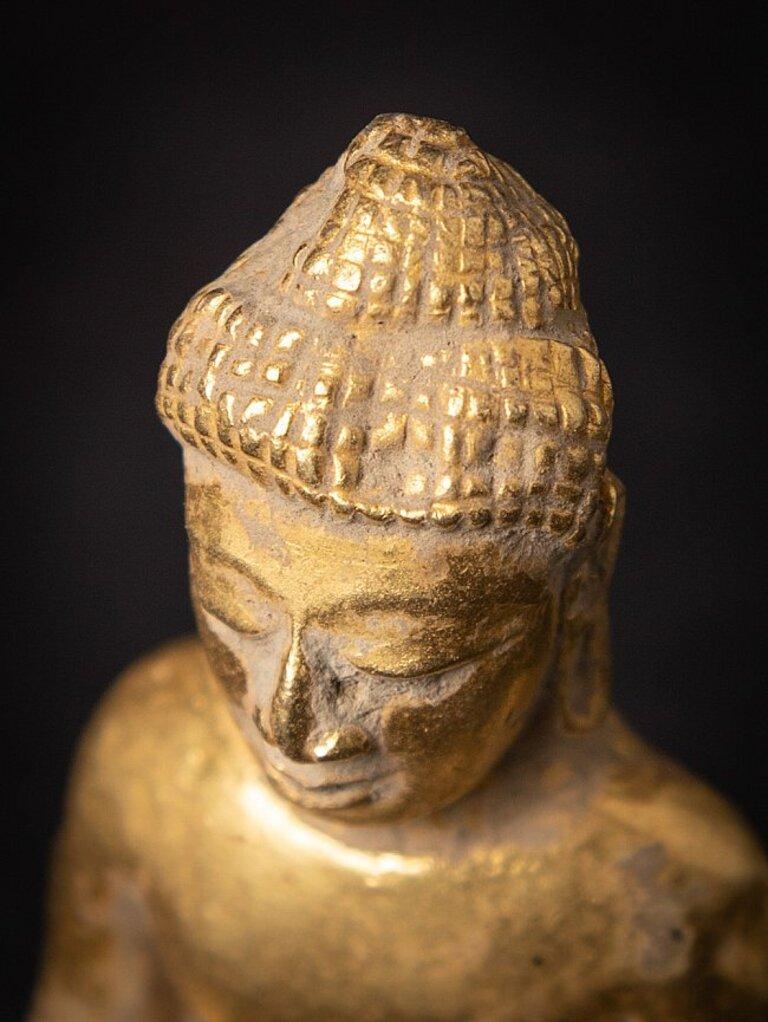 Very Special Golden Pyu Buddha, Hammered from Solid Gold from Burma For Sale 5