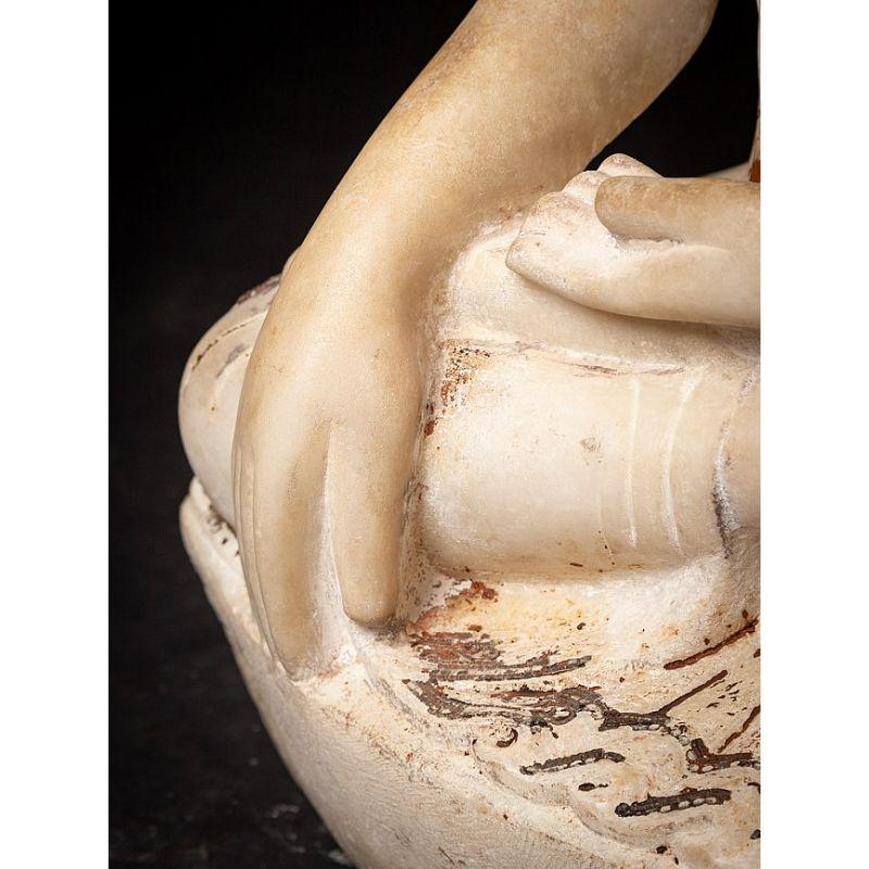 Very Special Marble Burmese Buddha Statue from Burma 10