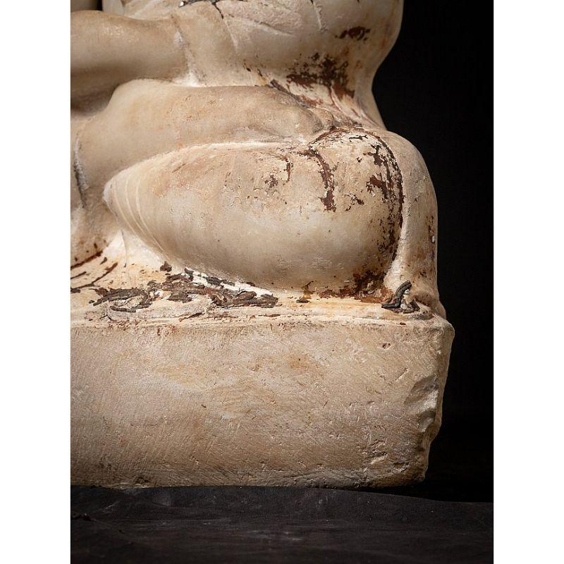 Very Special Marble Burmese Buddha Statue from Burma 11
