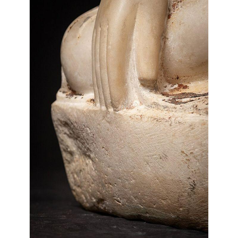 Very Special Marble Burmese Buddha Statue from Burma 12