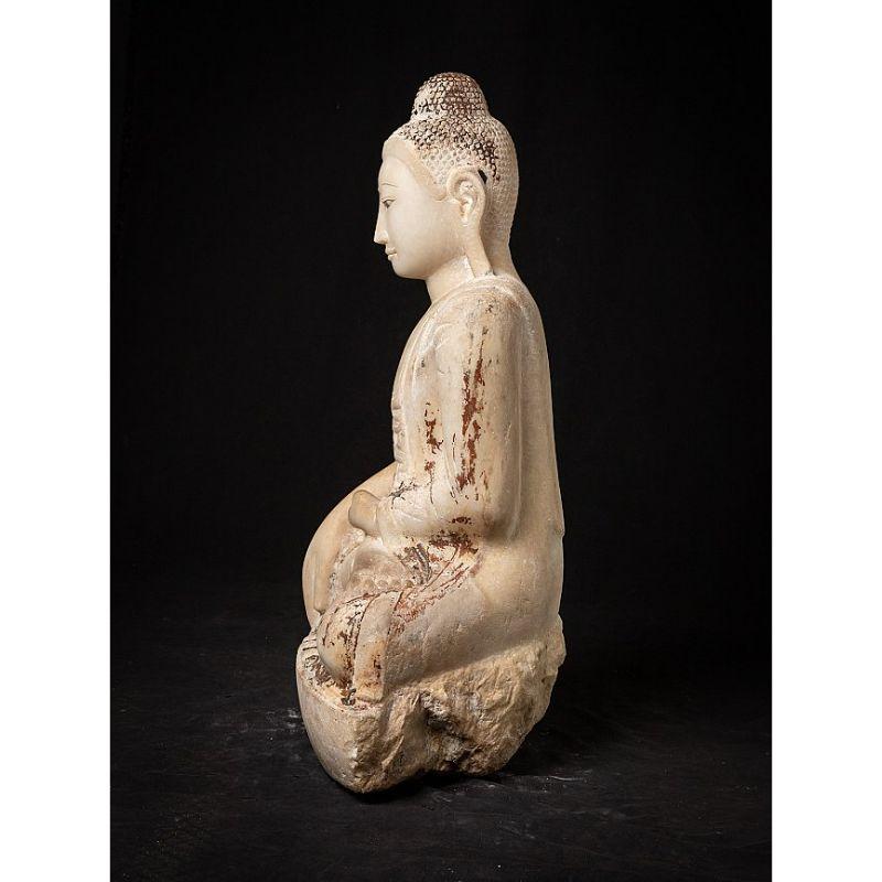 Very Special Marble Burmese Buddha Statue from Burma 15