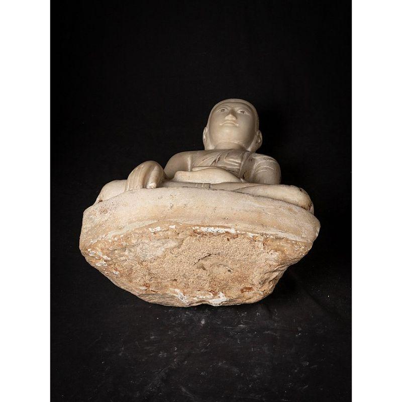 Very Special Marble Burmese Buddha Statue from Burma 16