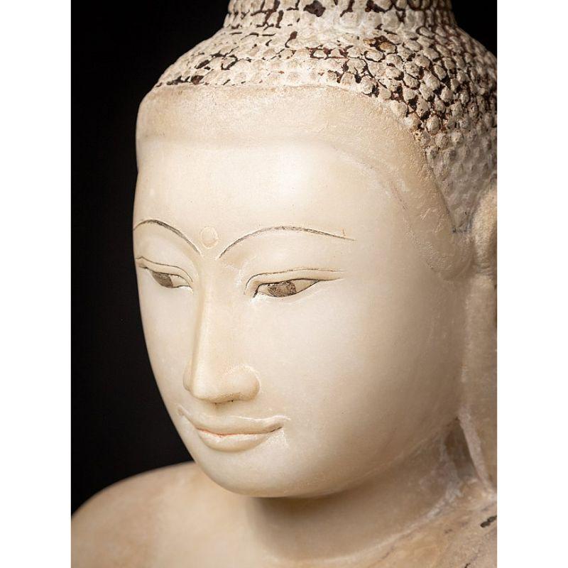 Very Special Marble Burmese Buddha Statue from Burma 5