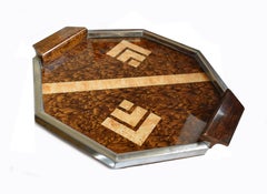 Very Stylish 1930s Art Deco French Drinks Tray