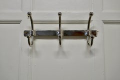 Very Stylish Chrome Cloakroom Coat Rack