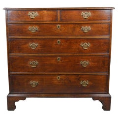 Antique Very Substantial George II Oak Chest of Drawers c. 1750