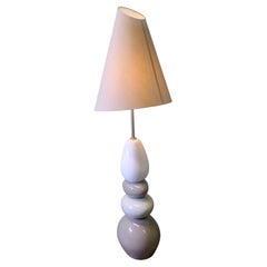 Very Tall Pebble Standard Floor Lamp from France  Charming and full height piece