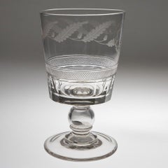 Very Tall Victorian Coin Rummer c1840