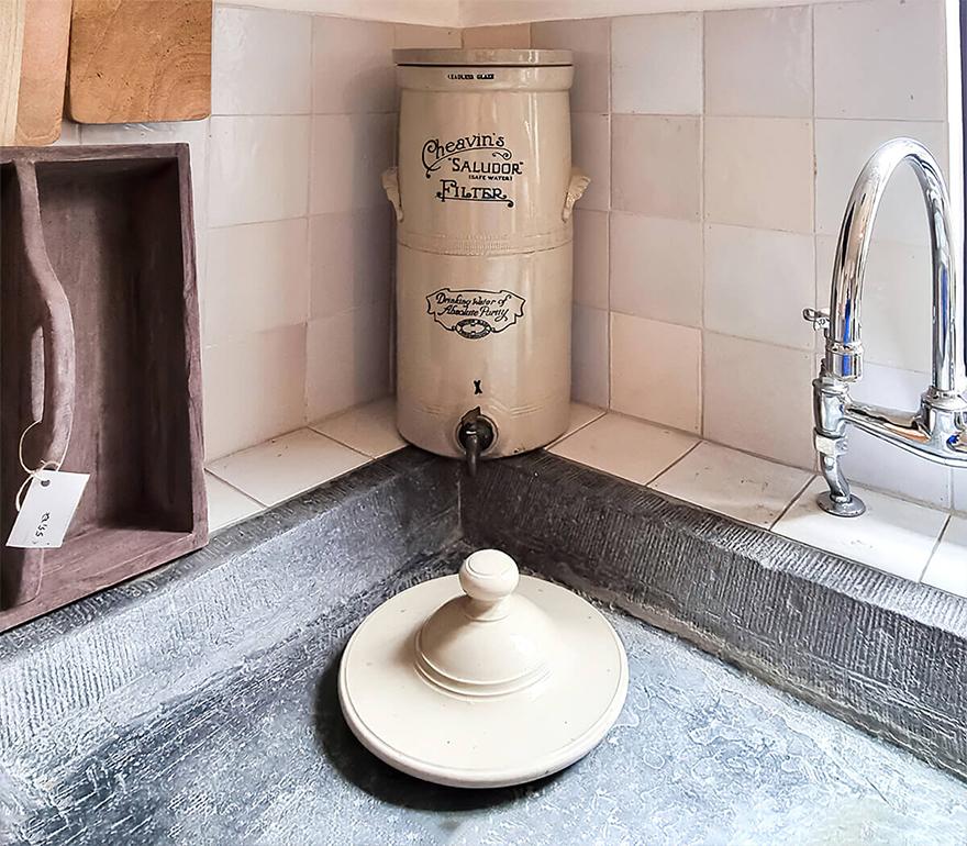 purificador de agua antiguo