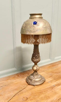 Very Unusual Arts and Crafts French Reading Lamp