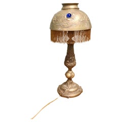 Very Unusual Arts and Crafts French Reading Lamp
