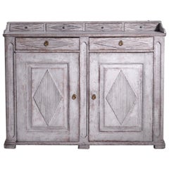 Very Unusual Two-Door Sideboard, circa 1790