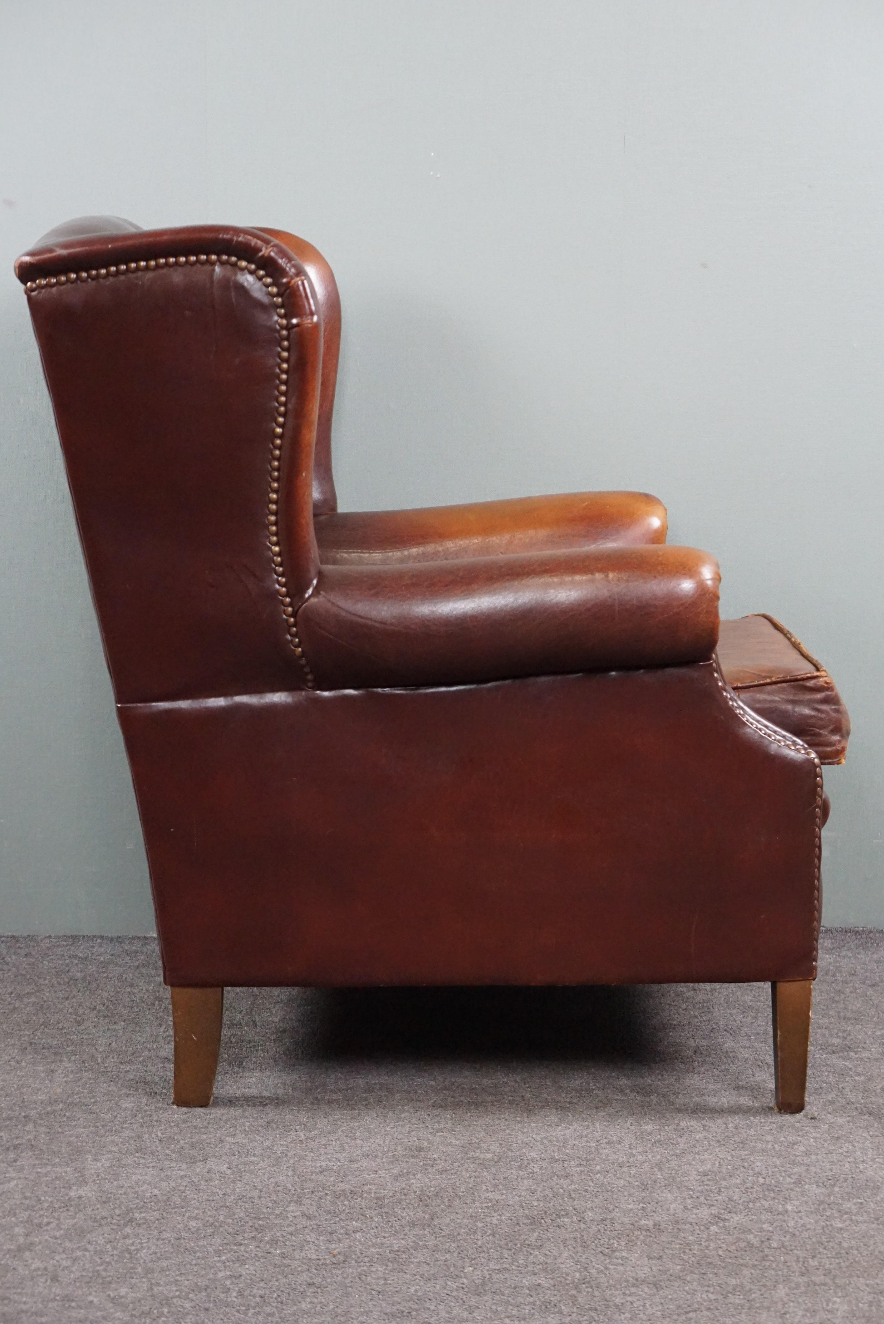leather wing chairs