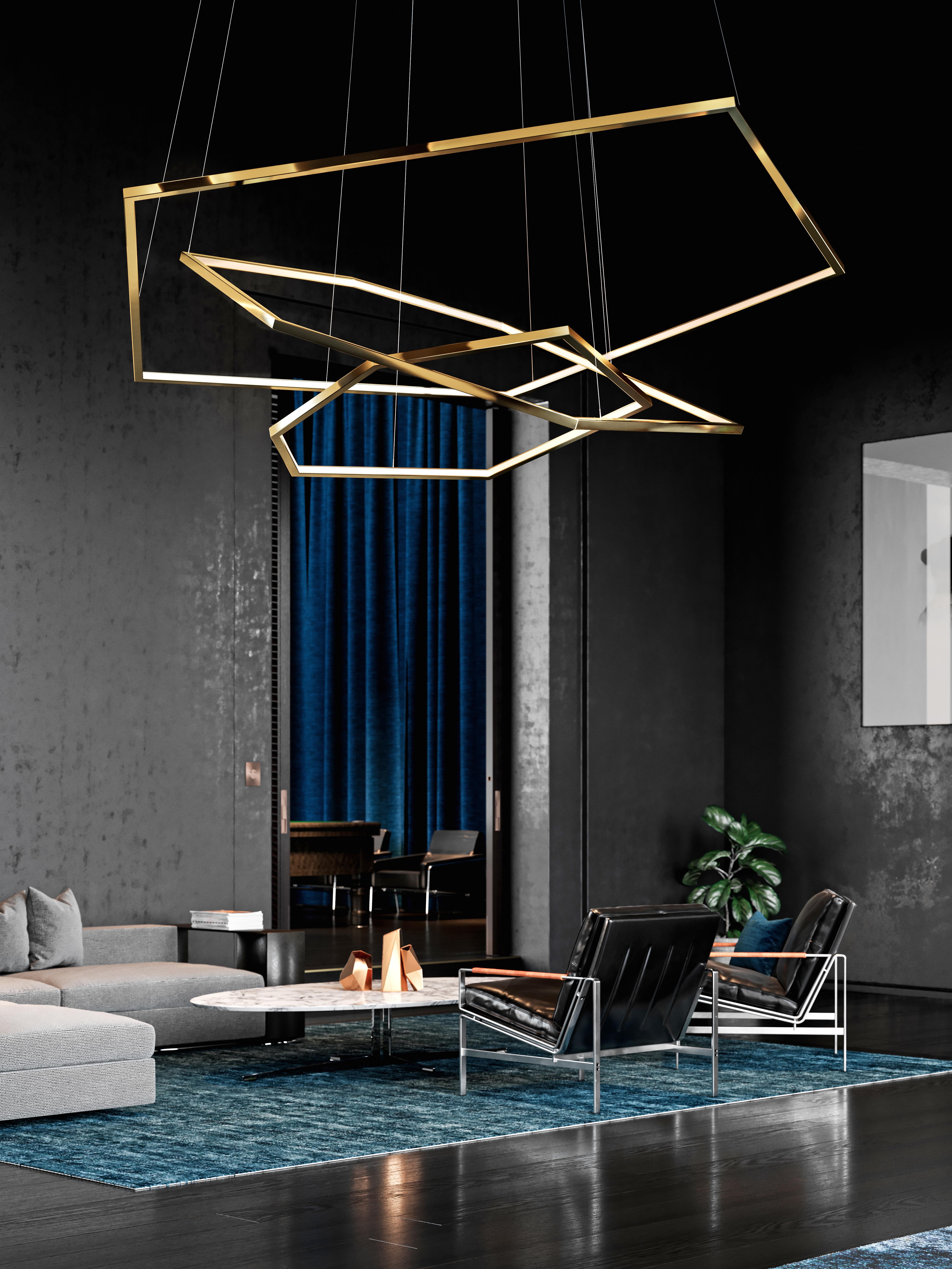 Lustre triple Vesanto par Cameron Design House Neuf - En vente à Geneve, CH