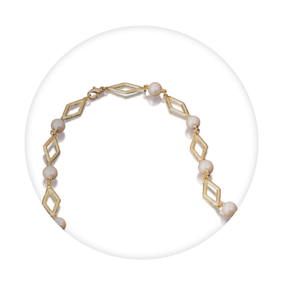 Contemporary Veschetti 18 Kt Yellow Gold and South Sea Pearls Necklace For Sale