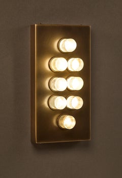 'Vesper' Solid Brass Wall Sconce by Bono Holt, Handcrafted in Los Angeles, 2026