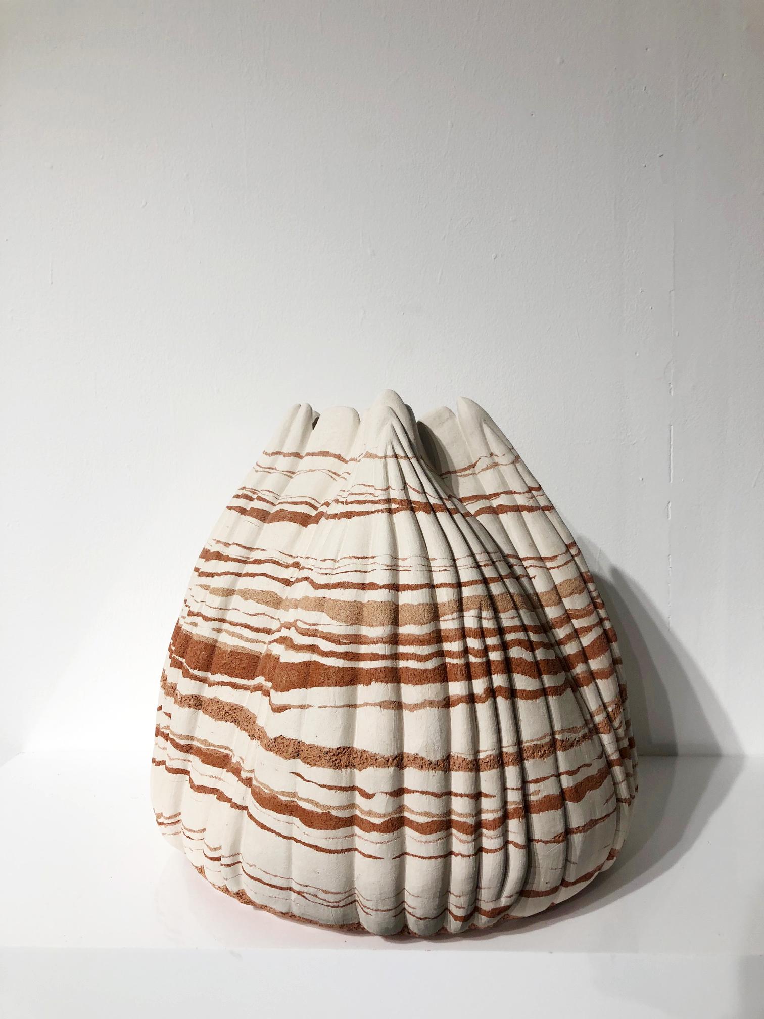 Vessel 1 Tora Frogner is Presented by BOON_ROOM

Ceramic vessel by Tora Frogner. Tora explores the reflections and processes of sensing by turning emotions and impressions into shape, colour and material. Inspired by aesthetics as the concept of
