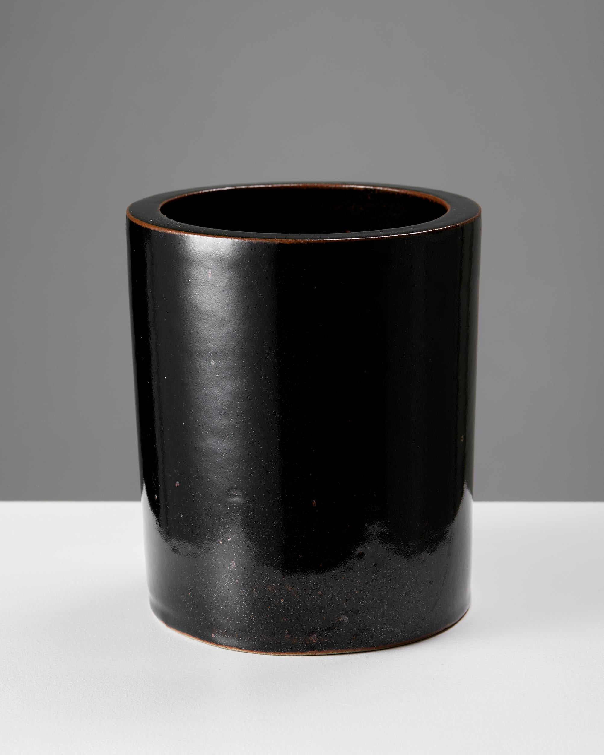 Mid-Century Modern Vessel designed by Signe Persson-Melin for Rörstand, Sweden, 1970s For Sale