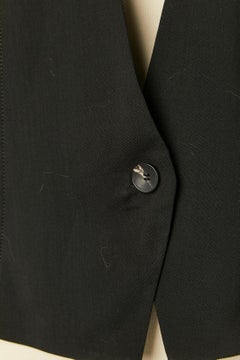 Vest made of two different fabrics Helmut LANG