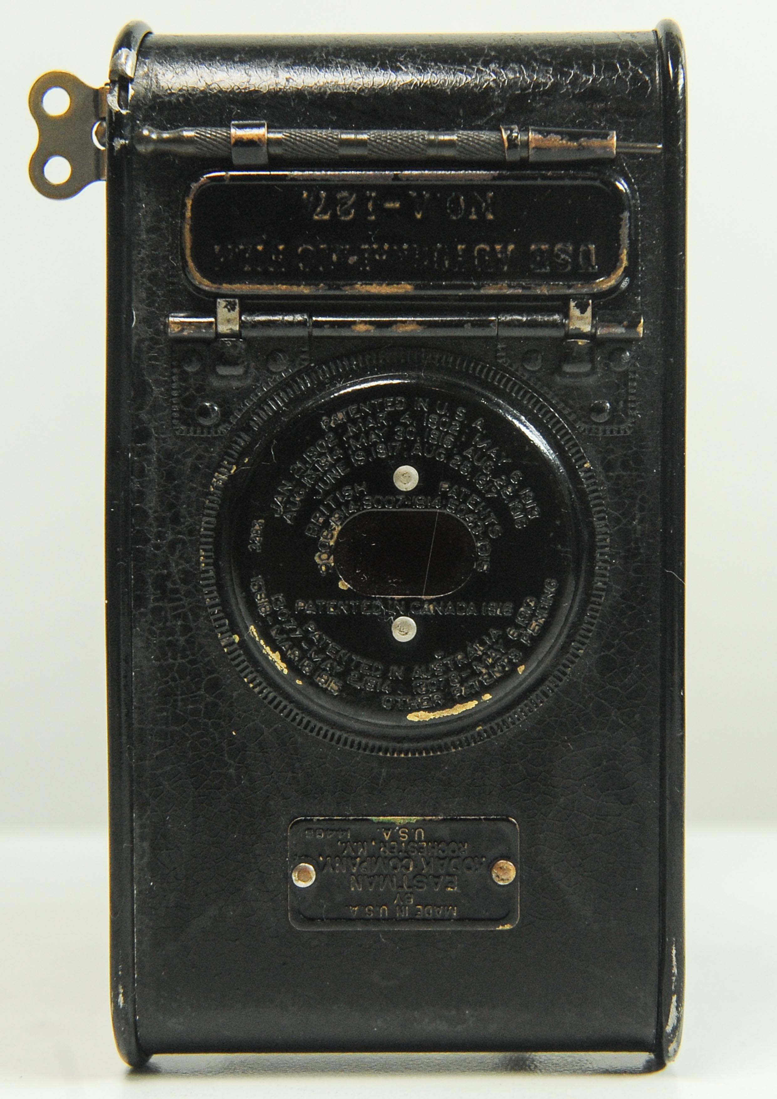 Westentasche Kodak Strebe Klappbare Rollfilm Mittelformatkamera 1912-1934 im Zustand „Relativ gut“ im Angebot in Reading, Berkshire