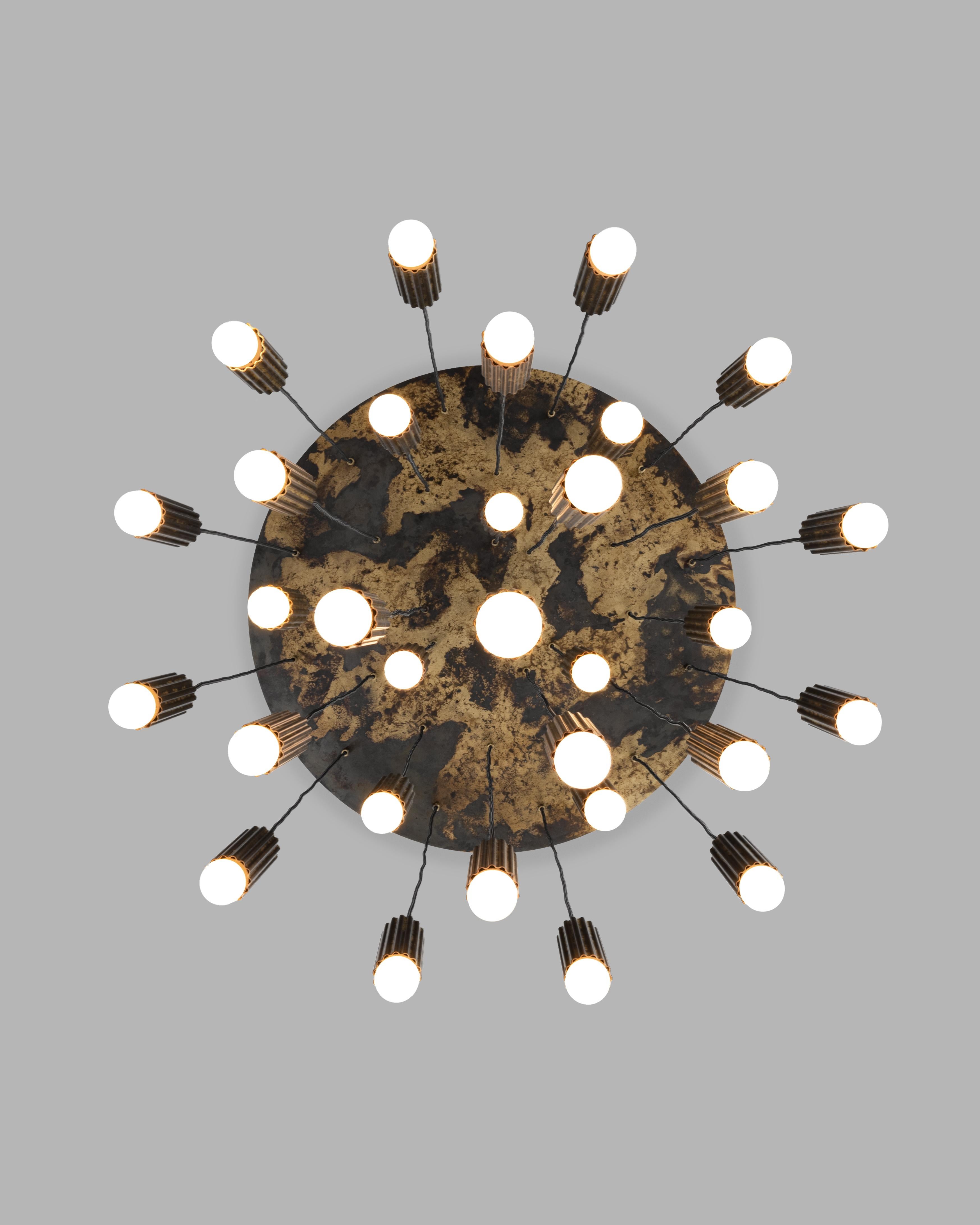 Vesta Cluster 32 Chandelier For Sale 1