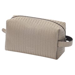 Trousse de maquillage moyenne Vesta en beige