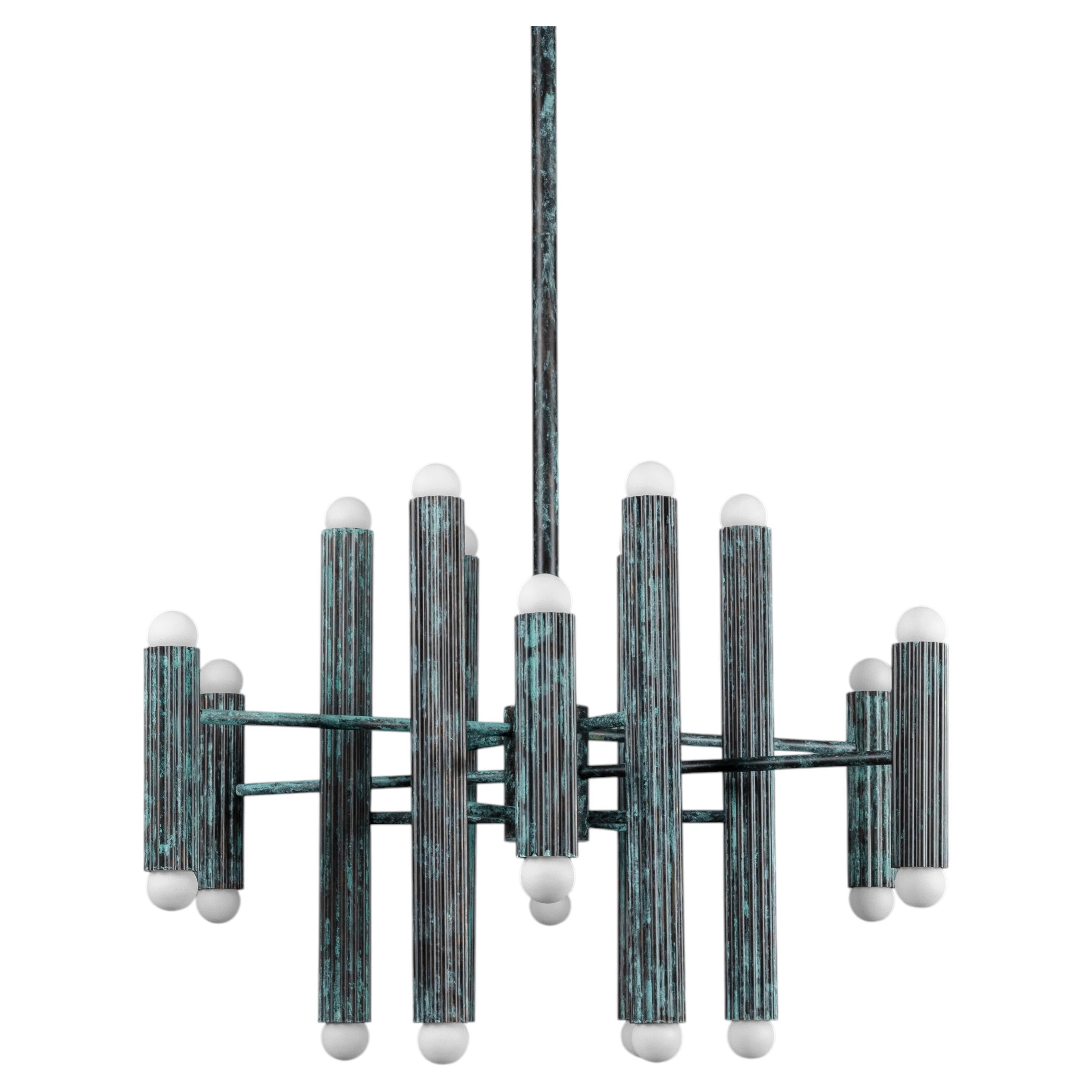 Vesta Round 24 Chandelier by Schwung