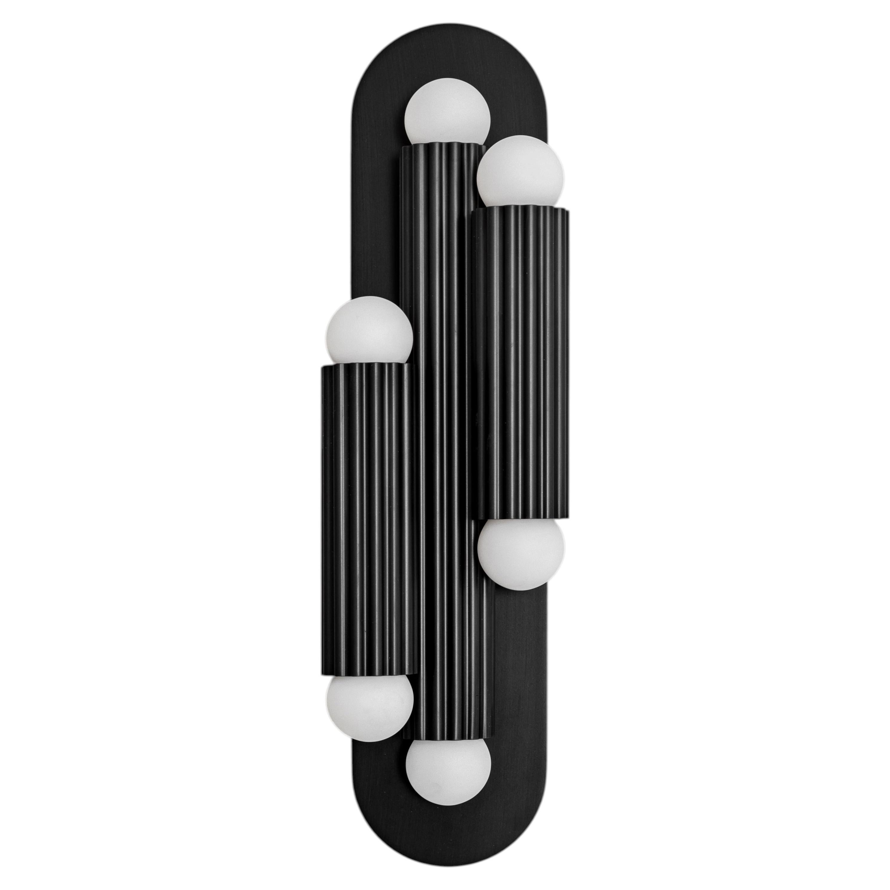 Vesta Triple II Wall Sconce by Schwung